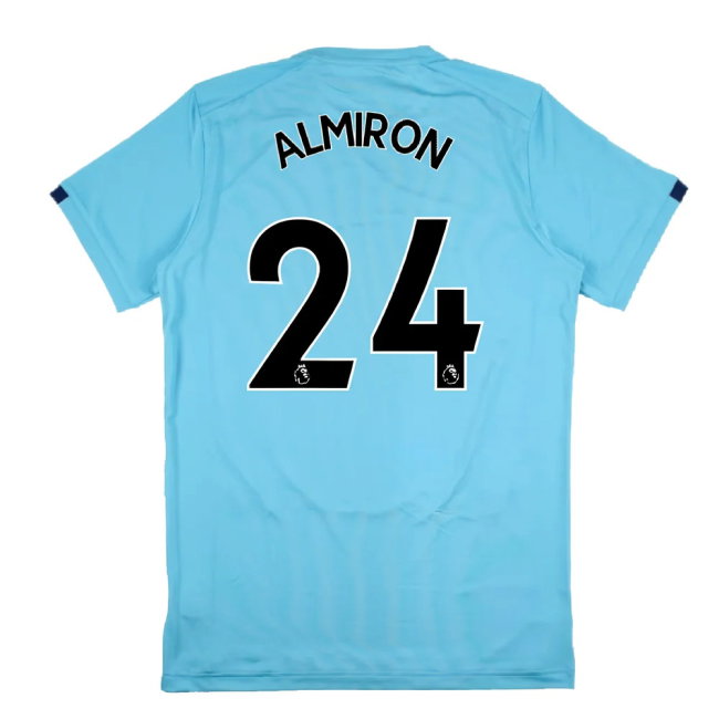 2022-2023 Newcastle Coaches Travel Tee (Sky Blue) (ALMIRON 24)-SoccerKits Hub | Buy Soccer Jerseys Online